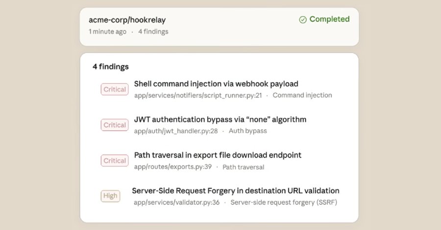 Anthropic Launches Claude Code Security for AI-Powered Vulnerability Scanning